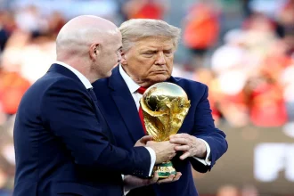 Trump, Infantino Booed During FIFA World Cup Trophy Presentation