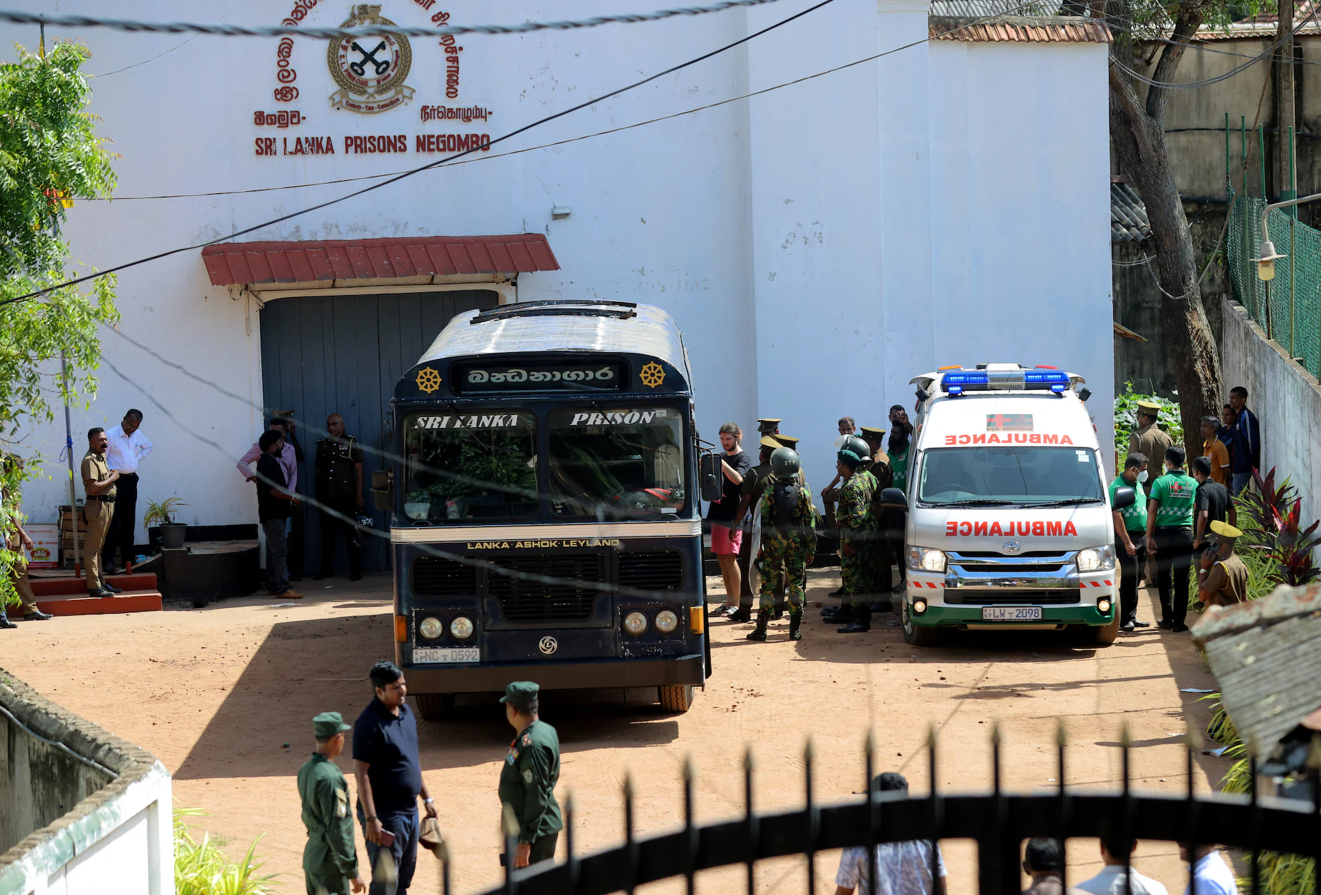 25 Killed, Nearly 100 Injured in Deadly Sri Lanka Prison Clashes