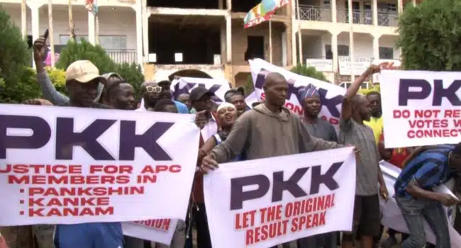 APC Members Protest Candidate Imposition in Plateau Reps Primary