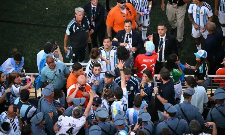 Argentina Players' Relatives Detained After World Cup Final Disorder