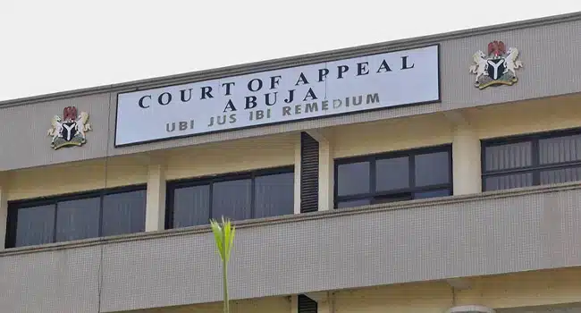 Appeal Court Voids Judgment Deregistering ADC, Four Other Political Parties