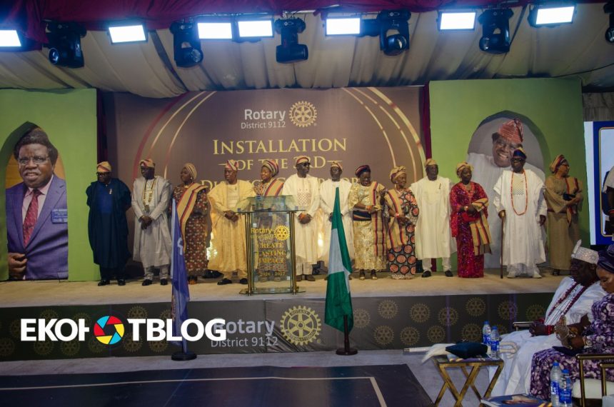 Photo Story 1: Rotary District 9112 Installs Abidoye, Honours Ambassador Ogundele