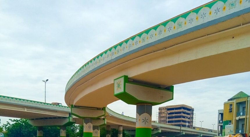 A flyover in Kano State
