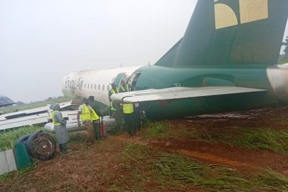 Plane Carrying 68 Passengers Crash-Lands at Benin Airport
