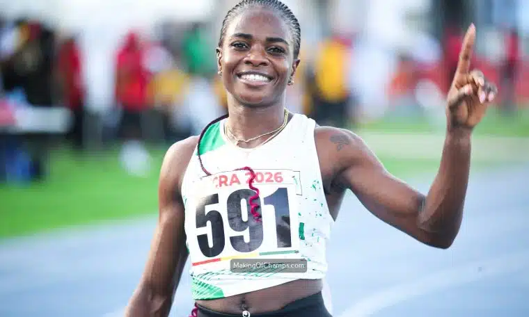 Tobi Amusan Qualifies For 2026 Diamond League Final
