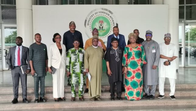 Foreign Affairs Ministry, NIDCOM Unite to Drive Diaspora Development