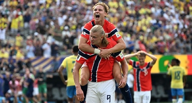 World Cup: Haaland Fires Norway Past Brazil