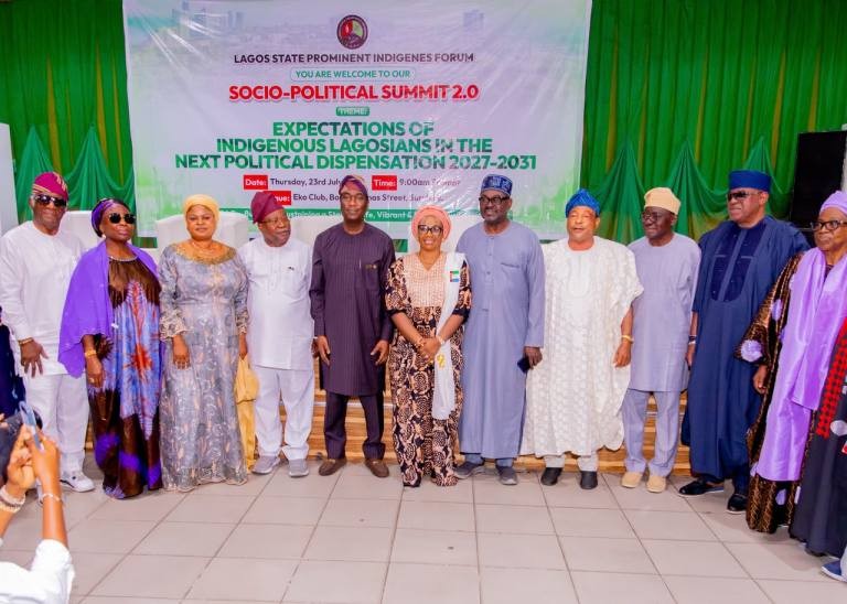 Lagos Indigenes Forum Endorses Hamzat, Sonayon-James for 2027 Governorship Race