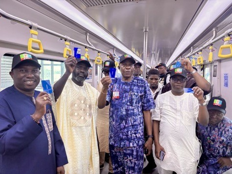 APC Chairmen Visit Lagos Blue Line, Commend LAMATA on Rail Project