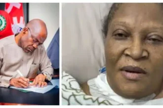 Otti Pays ₦25m For Nollywood Actress, Ngozi Nwosu’s Medical Treatment