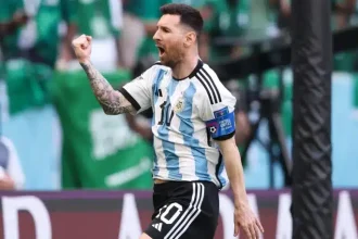 Messi Breaks World Cup Record