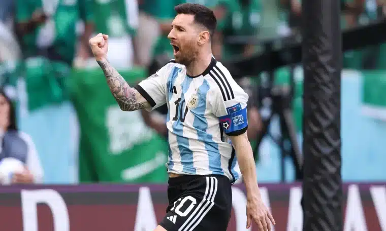 Messi Breaks World Cup Record