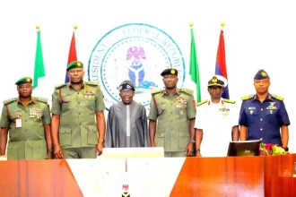 Tinubu Reviews Security Situation With Top Chiefs