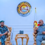 IGP Tunji Disu meeting with Osun State Governor, Ademola Adeleke