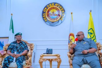 IGP Tunji Disu meeting with Osun State Governor, Ademola Adeleke