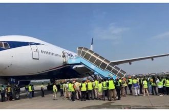  Last Batch of Evacuated Nigerians Arrives Lagos From South Africa
