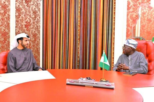 Tinubu Receives UAE Minister, Afreximbank President in Abuja