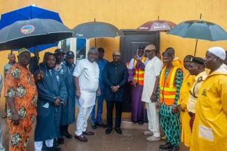 LSDPC Rebuilds #EndSARS-Damaged LASTMA Office After Years of Abandonment