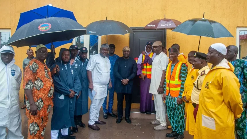 LSDPC Rebuilds #EndSARS-Damaged LASTMA Office After Years of Abandonment