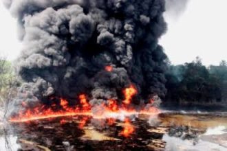 Fire Destroys ECWA Church Auditorium in Gombe, Losses Exceed ₦100 Million