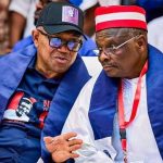 NDC Presidential Candidate, Peter Obi, and his running mate, Rabiu Musa Kwankwaso