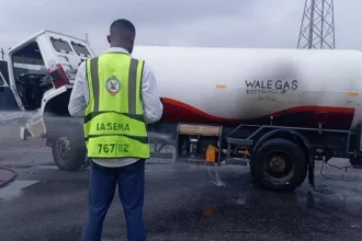 LPG Tanker Leak Sparks Emergency Response Along Ikorodu Road