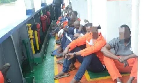 Navy Arrests Vessel, 12 Crew Over Alleged Oil Theft