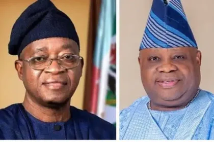 Oyetola Says Adeleke Is Losing Grip on Osun