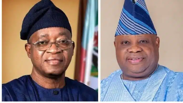 Oyetola Says Adeleke Is Losing Grip on Osun
