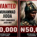 BREAKING: Army Places ₦50m Bounty on ISWAP Leader, Declares Others Wanted