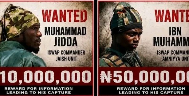 BREAKING: Army Places ₦50m Bounty on ISWAP Leader, Declares Others Wanted