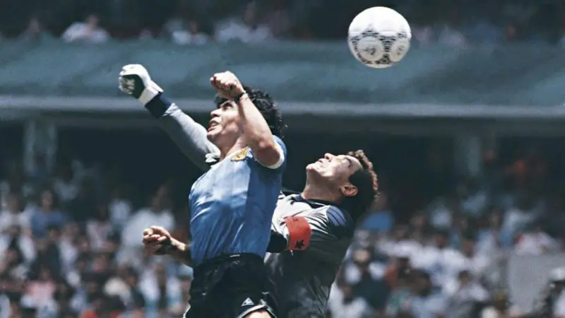 Maradona’s ‘Hand of God’ Ball Sells for £2.5m
