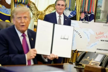 Trump Signs Order to Rename Lake Ontario ‘Lake America’