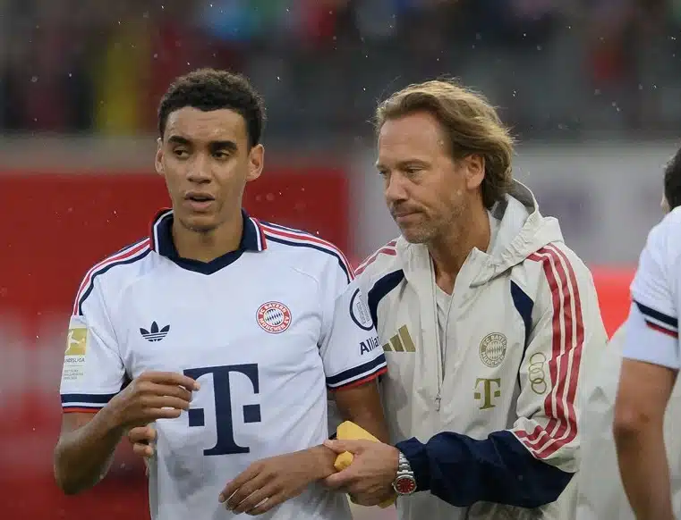 Jamal Musiala Reveals Diagnosis After Collapsing Again During Bayern Friendly