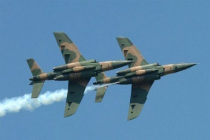 Air Force Intensifies Bombing of Terrorist Hideouts in Northwest