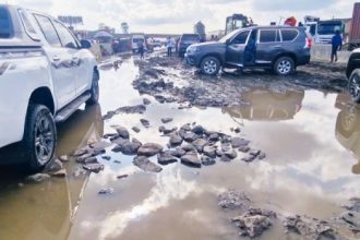 A section of the Benin-Asaba Road