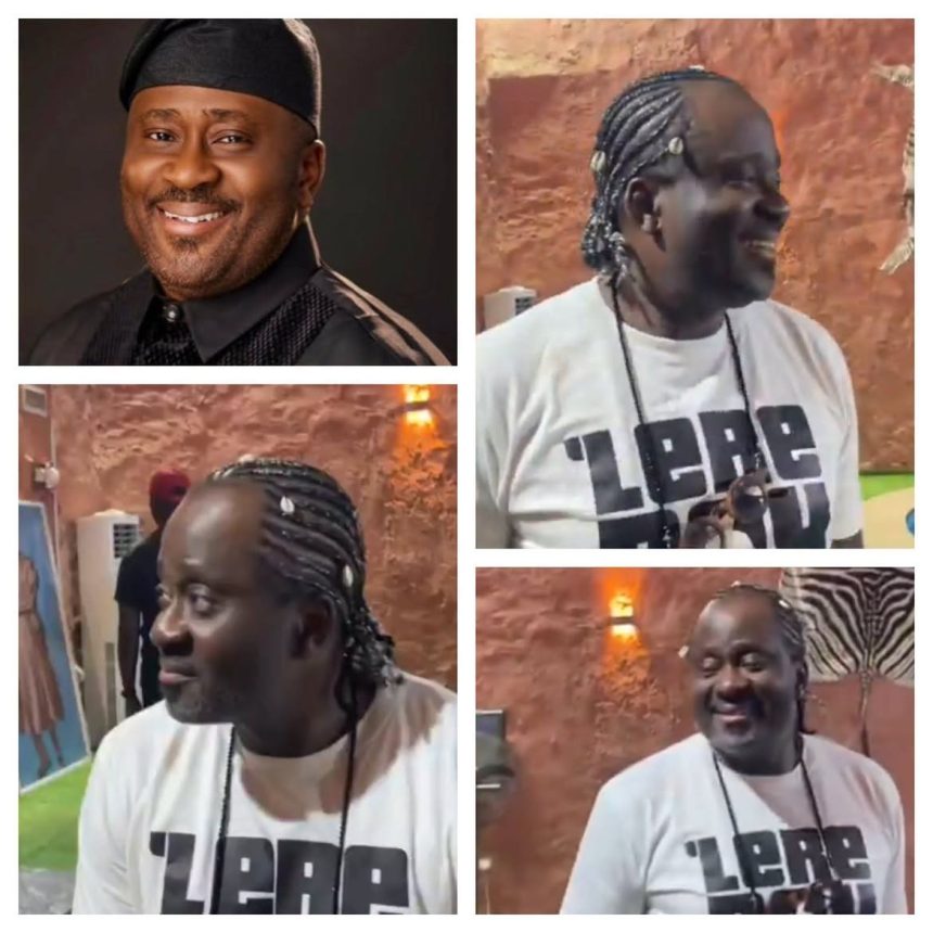 After Losing APC Ticket, Desmond Elliot Spotted Back on Movie Set