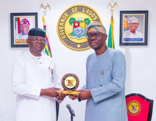 Sanwo-Olu, Utsev Seek Closer Collaboration on Lagos Environmental Challenges