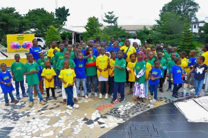 Children at Lagos' Eco Explorers Bootcamp