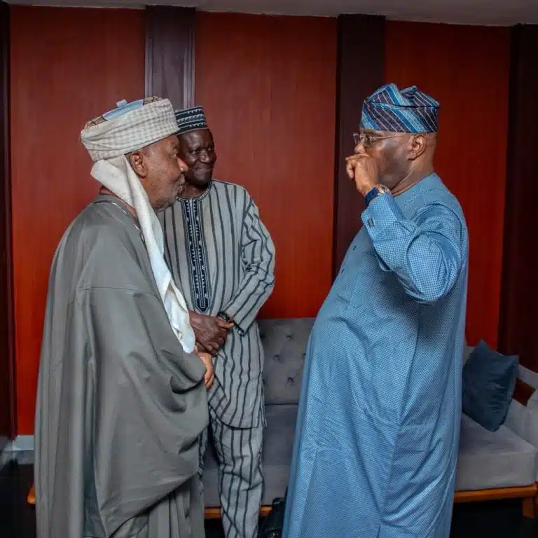 Atiku Arrive Osun For ADC Campaign Rally