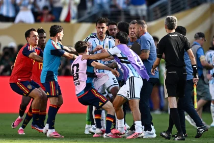 Argentina Player Paredes Gets 10 Match Ban After Spain Clash