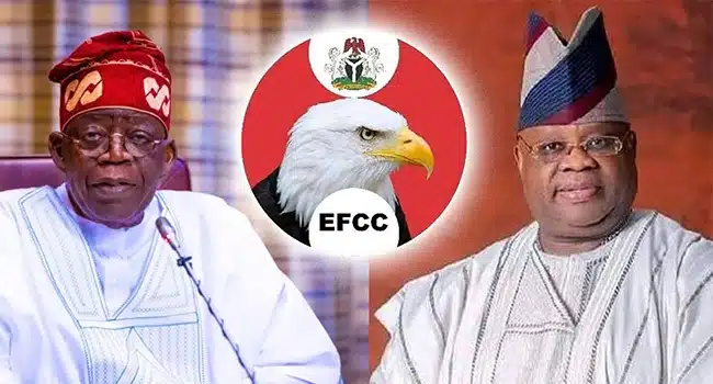 EFCC Lifts Restriction on Osun Government Accounts After Tinubu’s Order