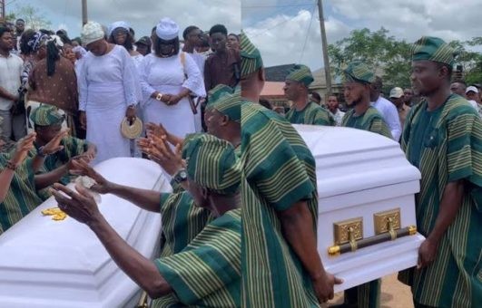 Saint Janet Finally Buried in Abeokuta Weeks After Sudden Death