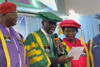 LASU Convocation: Sanwo-Olu Rewards Two Best Graduates With N20m Each