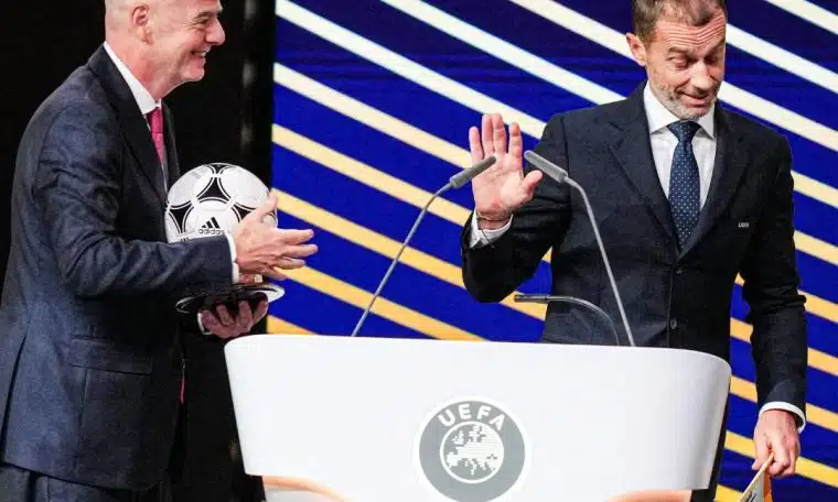 'Quit or Face Challenger' - Ceferin Tells Infantino Ahead of FIFA Election