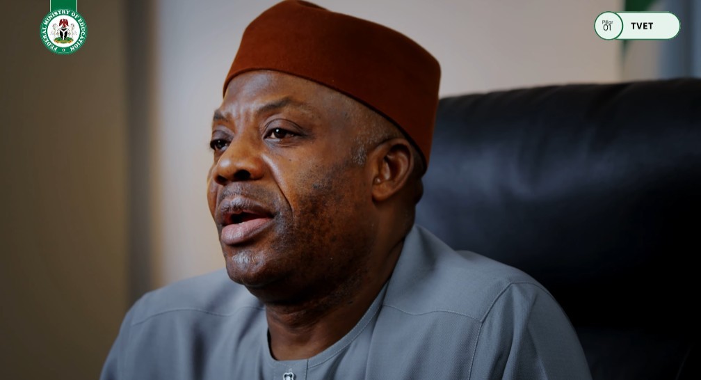 Minister of Education, Dr Tunji Alausa