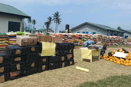 N365m Smuggling Haul: Customs Seizes Expired Noodles, Explosives, Drugs at Seme