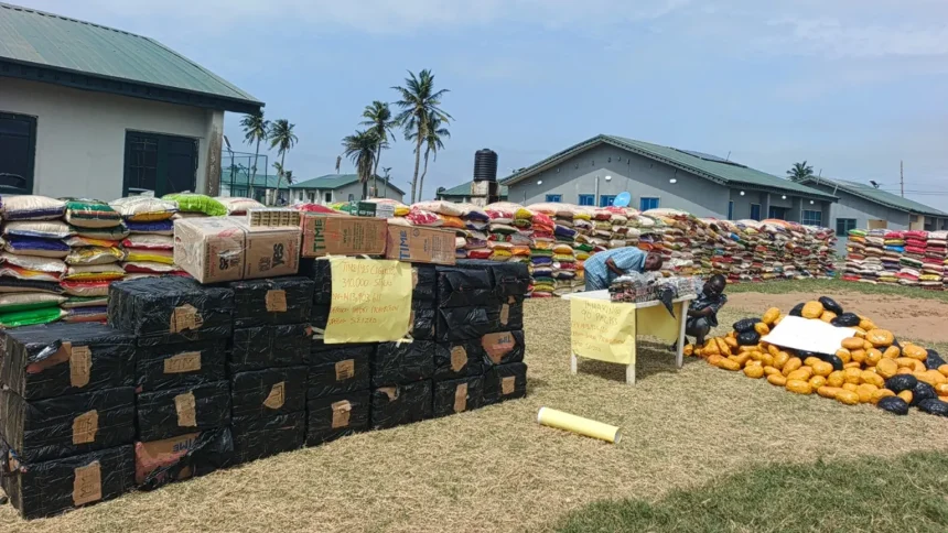 N365m Smuggling Haul: Customs Seizes Expired Noodles, Explosives, Drugs at Seme