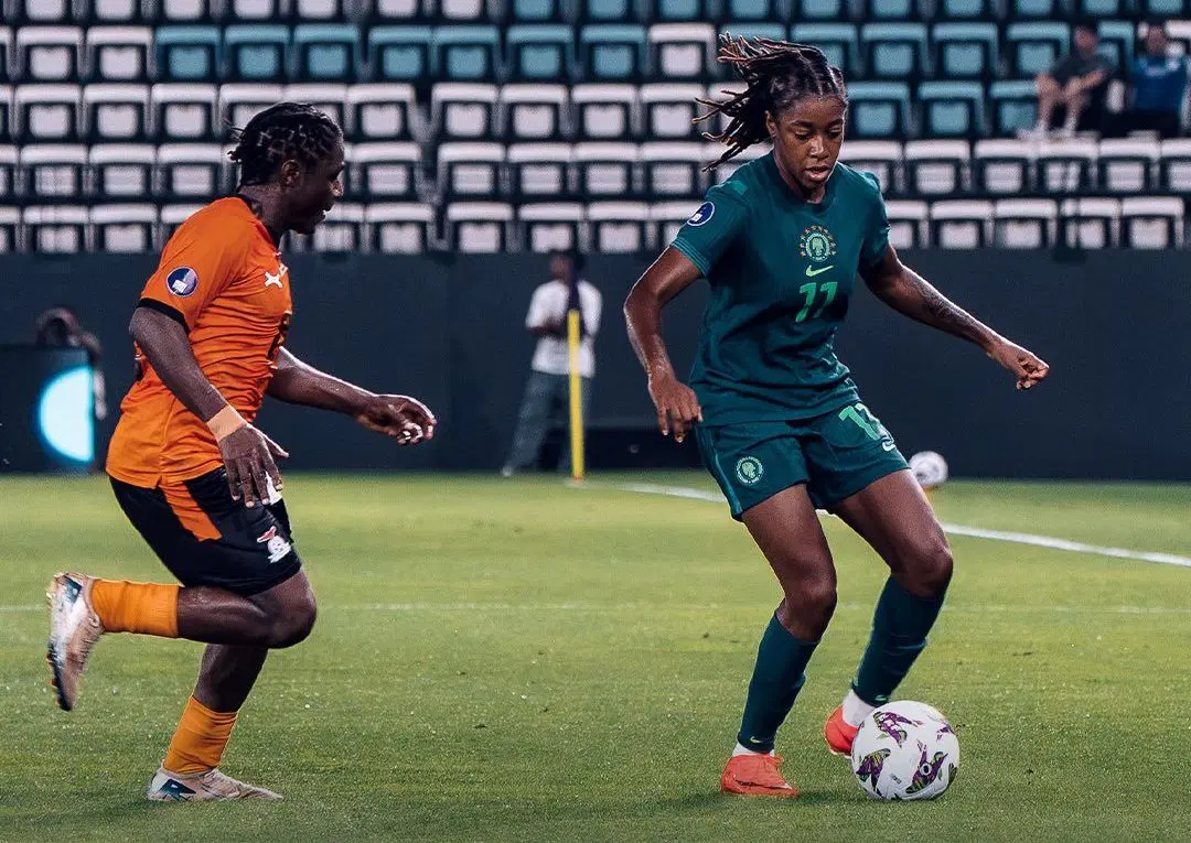 Oshoala Goal Sends Super Falcons Past Zambia in WAFCON