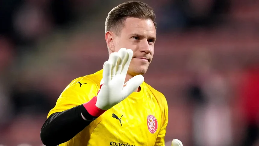Ajax Sign Barcelona Goalkeeper Marc Andre Ter Stegen On Loan Dutch giants Ajax have completed the signing of Barcelona goalkeeper Marc Andre ter Stegen on a season long loan for the 2026/27 campaign. Ajax confirmed the deal on Tuesday, announcing that an agreement had been reached with Barcelona and the experienced Germany international. “Ajax has reached an agreement with Barcelona and Marc ter Stegen,” the Eredivisie club said in a statement. The 34 year old goalkeeper has been with Barcelona since joining the Spanish club in 2014 and has enjoyed a trophy laden spell at the Camp Nou. However, the veteran shot stopper has struggled with injury problems over the past two seasons, limiting his appearances for both club and country. With Joan Garcia firmly established as Barcelona's first choice goalkeeper, Ter Stegen was loaned to Girona in January in search of regular playing time. His spell at Girona was cut short after he suffered a hamstring injury during his second appearance for the club in February, an injury that ruled him out for the remainder of the season. The injury also saw the Germany international miss selection for his country's squad at the 2026 FIFA World Cup. Despite his recent fitness setbacks, Ter Stegen remains one of Europe's most decorated goalkeepers, having won the UEFA Champions League and seven La Liga titles during his time with Barcelona. The goalkeeper is still under contract with Barcelona until June 2028, but will now spend the 2026/27 season with Ajax as he looks to regain full fitness and regular first team football.